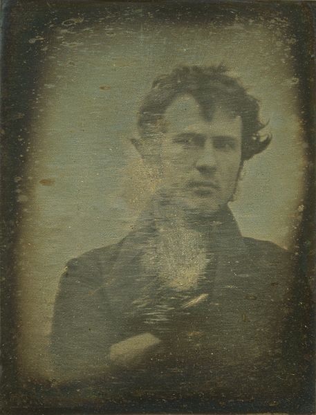 Self-Portrait by Robert Cornelius, 1839