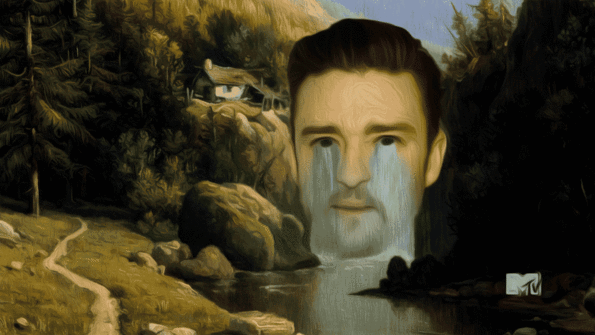 justin cry me a river gif