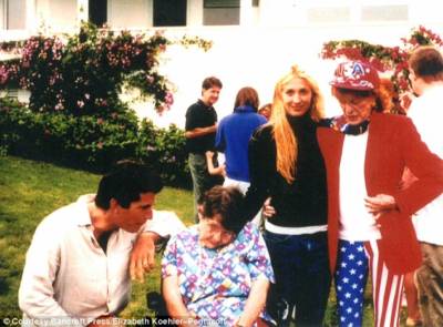 Rosemary with JFK Jr. and Carolyn Bessette-Kennedy.