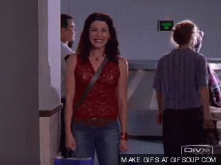 gilmore girls excited gif