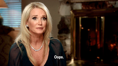 oops real housewives gif
