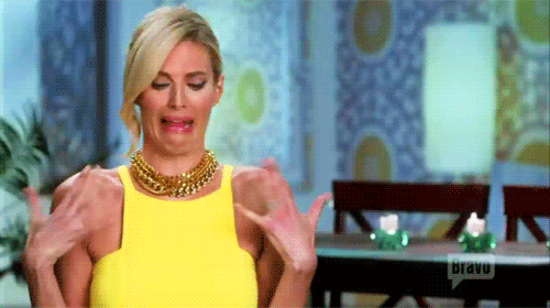 real housewives gross gif