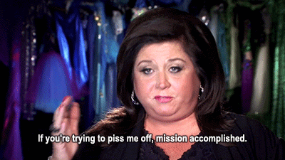 trying to piss me off mission dance moms