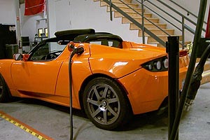 The Tesla Roadster is an all-electric sports car you can buy today.