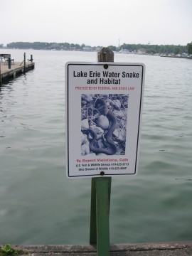LEWS sign on South Bass Island