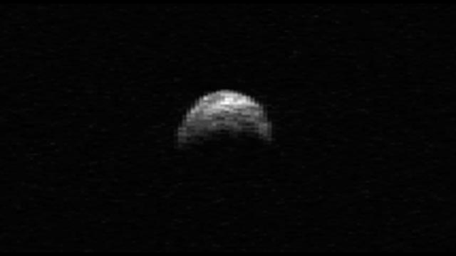 Asteroid 2005 YU55 - Credit NASA/Cornell/Arecibo