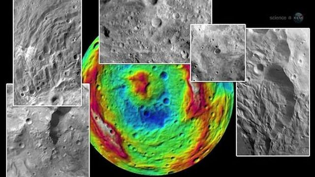 Asteroid Vesta - Images from the Dawn Spacecraft