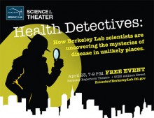 Science at the Theater: Health Detectives flyer
