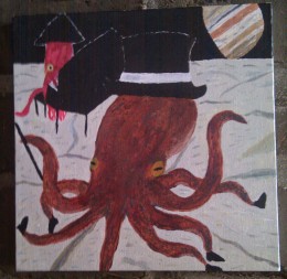 Tap-Dancing Octopus - Hannah Rosen - Hopkins Art Show 2012