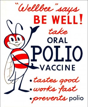 polio vaccine poster