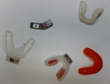 Mouth Guards with sensors