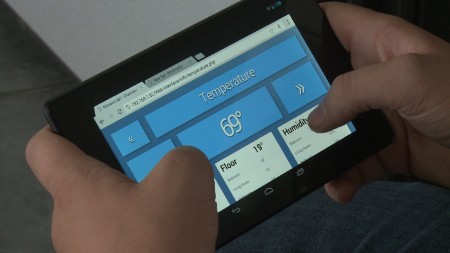 CU_Home Automation_tablet control