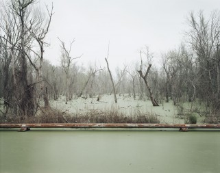 "Swamp and Pipeline, Geismar, Louisiana" (negative 1998, print 2012) Inkjet print by Richard Misrach. High Museum of Art, Atlanta. 