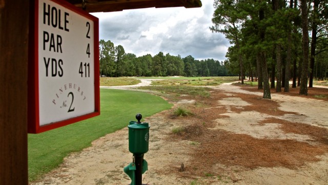 North Carolina's Pinehurst Resort, home to the 2014 U.S. Open golf tournament, has reduced it's irrigated acreage by nearly 50 percent.  All photos by David Huppert