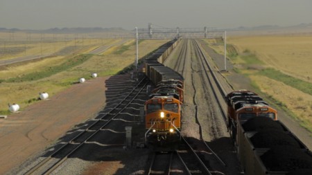 coal train BNSF export Portland Seattle