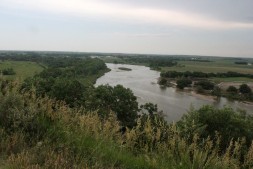 Overlooking the Loup River