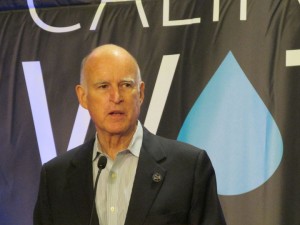 Governor Jerry Brown told the state's water managers a fix for the Delta is on the way.  (Craig Miller/KQED)