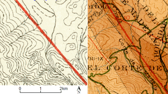 1908 fault maps