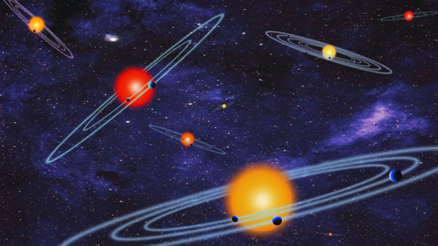 NASA has discovered hundreds of planets that orbit stars in solar systems similar to ours. (NASA)