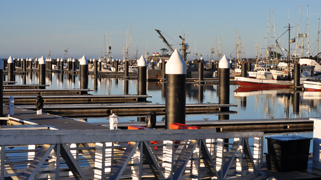 Three years after a tsunami destroyed it, Crescent City's Harbor is completely rebuilt. (Ernest Perry)