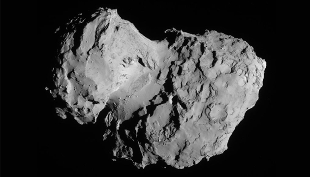Comet 67p/Churyumov-Gerasimenko.  (Rosetta/ESA)