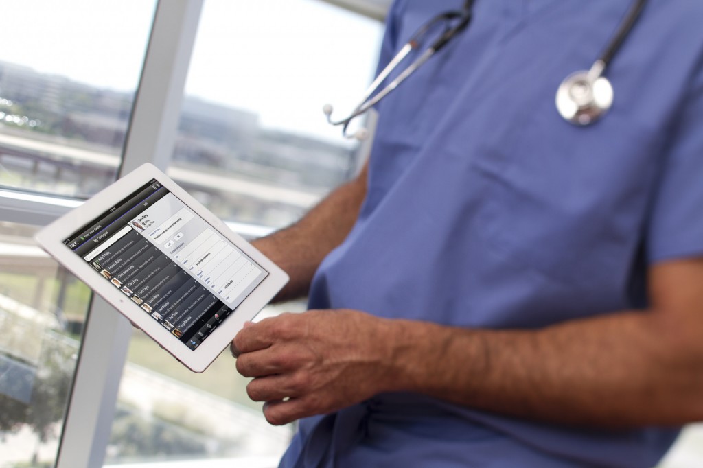 Healthcare providers increasingly use electronic medical records and other large data sets to understand patient responses to treatment over time. (NEC Corporation of America) 