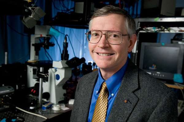 Stanford professor W.E. Moerner has been awarded the 2014 Nobel Prize in Chemistry. (L.A. Cicero/Stanford)