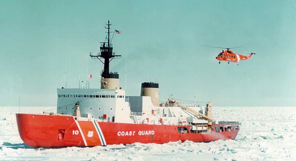 Built in the 1970s, USCGC Polar Star is the Coast Guard's only remaining heavy-duty icebreaker. (USCG)