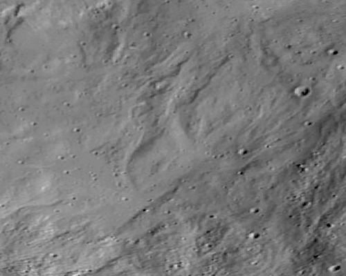 Interesting terrain on Vesta