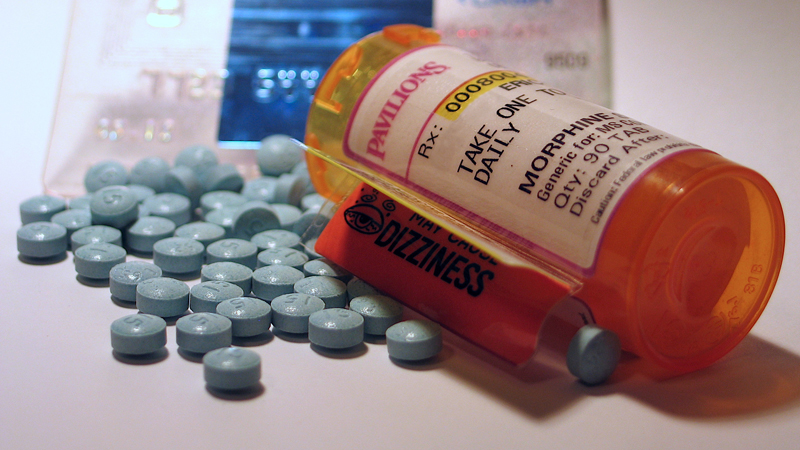 Morphine is a common narcotic pain reliever with significant side effects (sfxeric/Flickr).