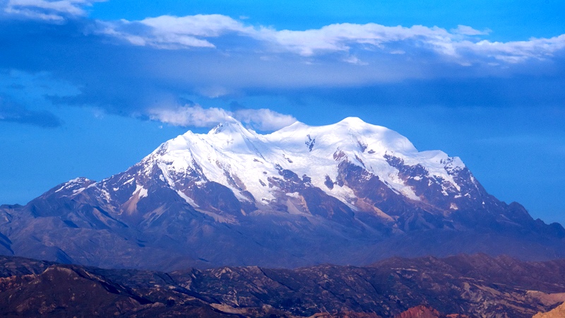 Nevado Illimani, Bolivia