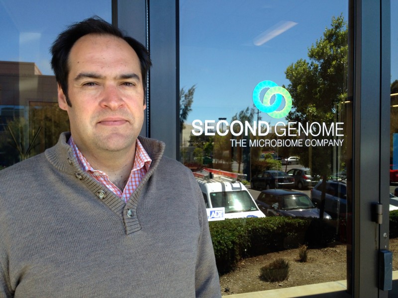 Peter DiLaura is CEO of Second Genome in South Francisco.