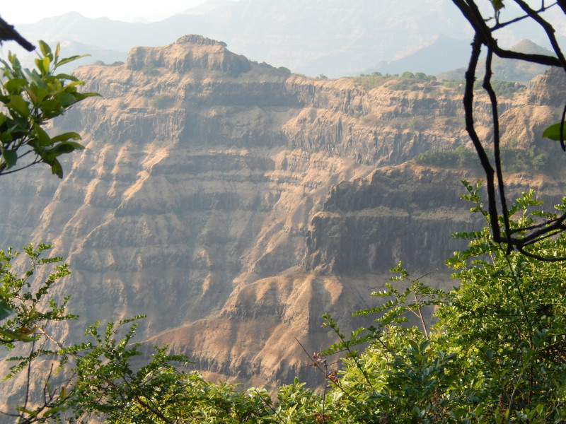 India’s Deccan Traps, described by geologists as a “large igneous province,” were formed over thousands of years as layer upon layer of lava flowed out and cooled, right around the same time the dinosaurs died.