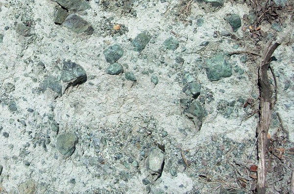 Serpentinite mud volcano  deposit