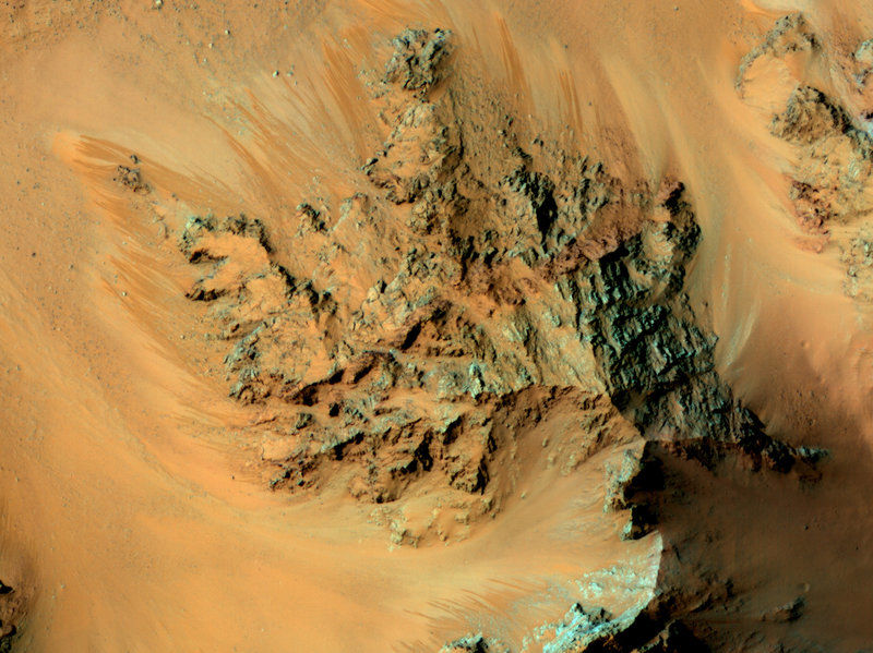 For several years, a satellite orbiting Mars has seen streaks flowing from Martian mountains during warm periods on the surface. Scientists have now confirmed that water is involved.