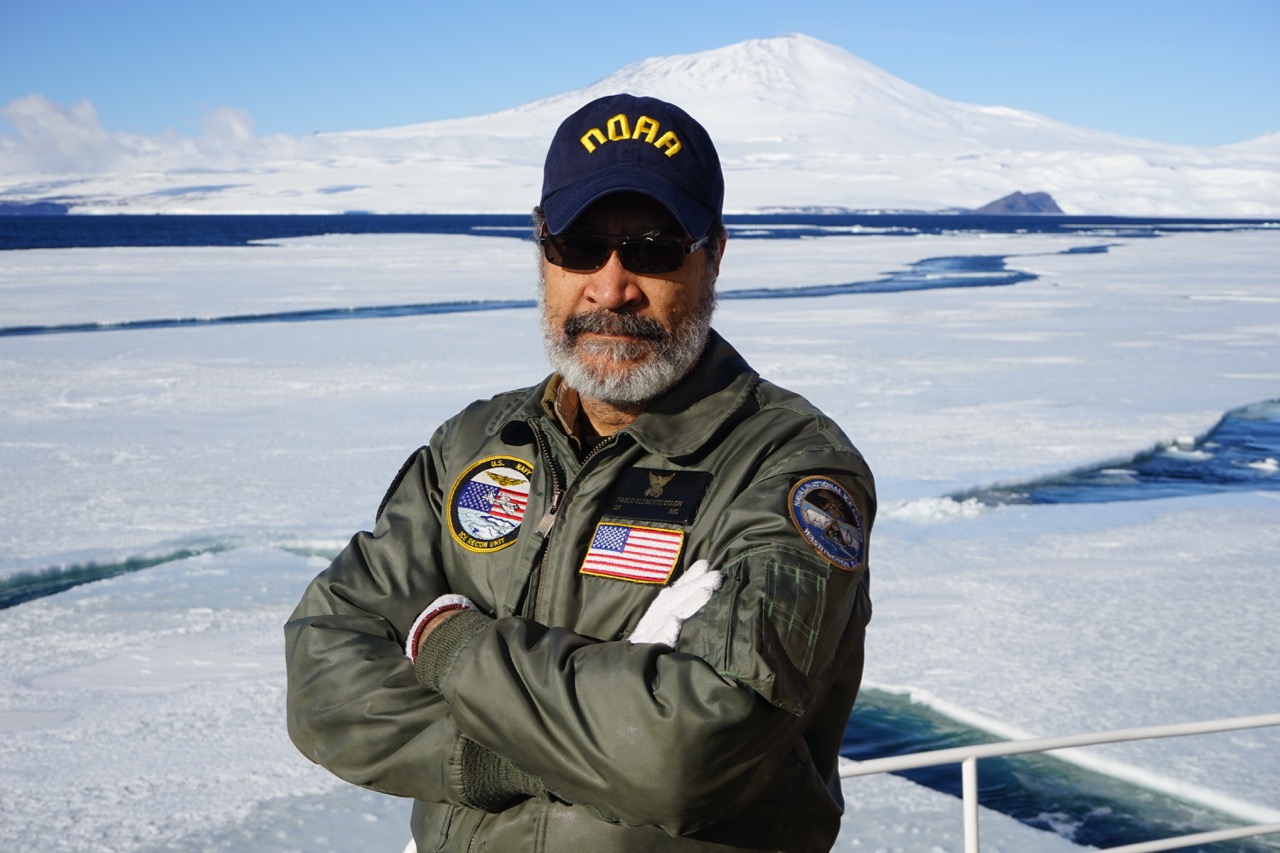 Pablo Clemente-Colón, chief scientist of NOAA's National Ice Center.