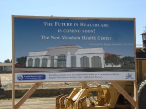Health clinic expansion coming in Mendota. (Photo: Sam Rubio)