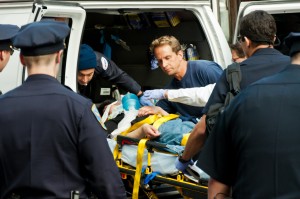 San Francisco paramedics transfer a patient into an ambulance. (Justin Beck: Flickr)