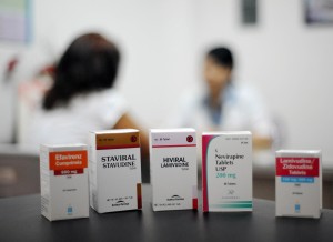 Antiretroviral medicines are used to treat HIV/AIDS. (SONNYTUMBELAKA/AFP/Getty Images)