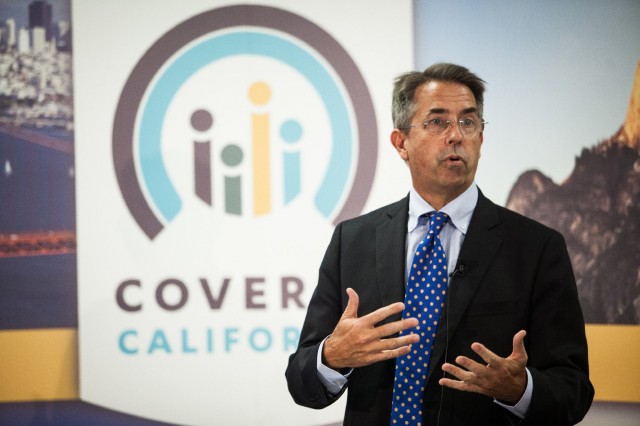 Peter Lee, executive director of Covered California, said he is pleased with the number of young people who have enrolled so far. (Max Whitaker/Getty Images)