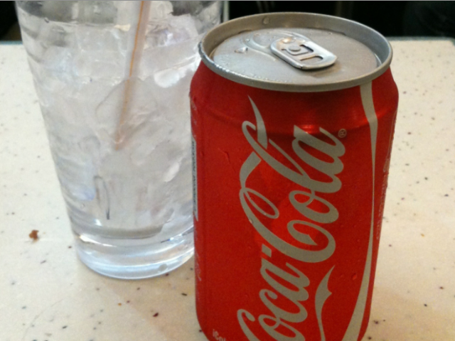 A 12-ounce can of Coke has 9 teaspoons of sugar. (Kansir/Flickr)