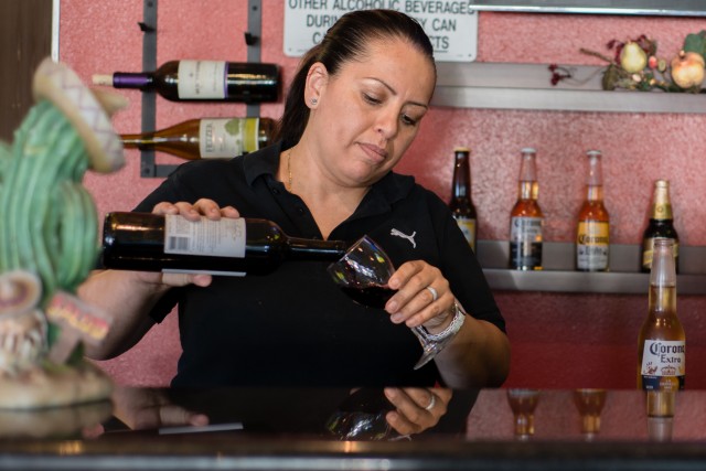 Under the Affordable Care Act Sandra Lopez, 41, owner of Las Fajitas in Newport Beach, obtained health insurance for the first time since arriving in the U.S. in 1990. (Heidi de Marco/Kaiser Health News).
