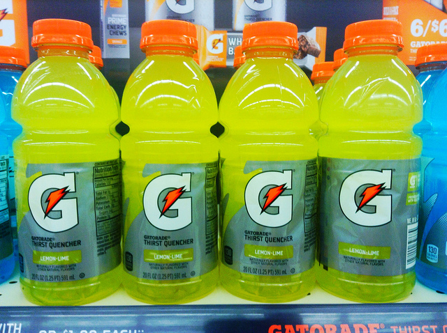 Gatorade was one of the 21 beverages analyzed in the study. (Mike Mozart/Flickr)
