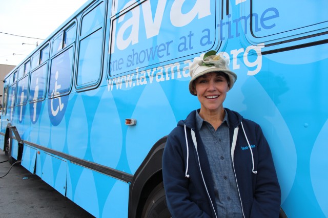 Doniece Sandoval is the founder of Lava Mae, a mobile shower service for homeless people.
