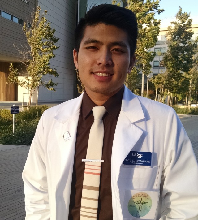 Jirayut "New" Latthivongskorn, a newly-minted medical student at UCSF. 