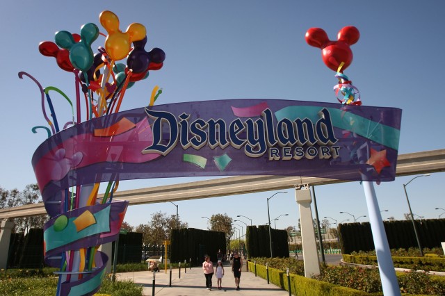 Five Disney staff members are among California's cases. (David McNew/Getty Images)