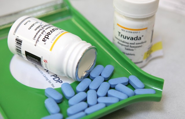Truvada is an anti-retroviral pill used to treat HIV infection. It can also help reduce the risk new infections. (Justin Sullivan/Getty Images)
