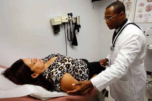 The Society for General Internal Medicine even put annual physicals on a list of things doctors should avoid for healthy adults. (Joe Raedle/Getty Images)