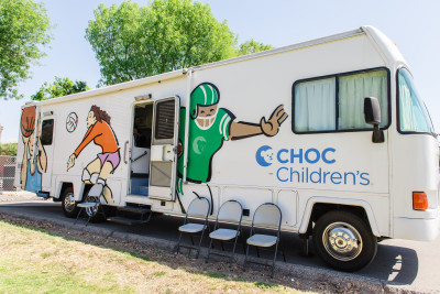 The Childrens Hospital of Orange County Breathmobile is a mobile asthma clinic dedicated to serving low-income communities in the area. 