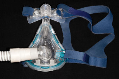 When worn at night, the mask of a CPAP (continuous positive airway pressure) machine delivers enough air pressure to keep the upper airway passages open. Blocked passages are behind the poor sleep and other symptoms associated with obstructive sleep apnea.
